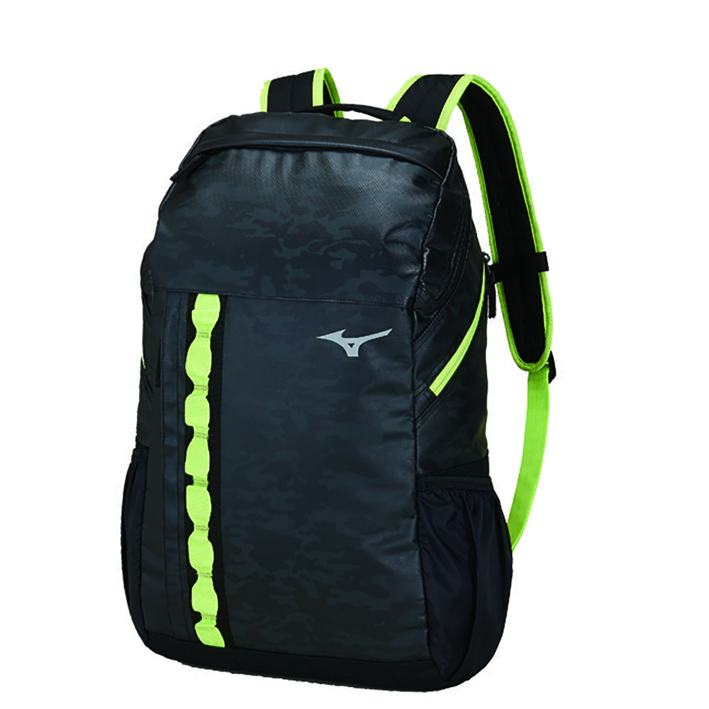 Mizuno Budo Back Pack Camo Férfi Táská Fekete UPY581679